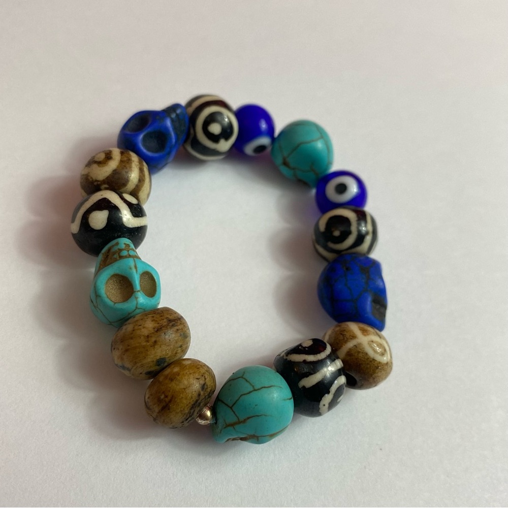 Handmade by me Buffalo bone bracelet fits kids/Baby VS/SM